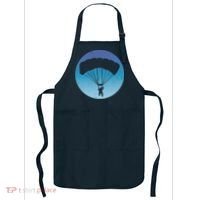 Skydiving Hobby Silhouette Apron thumb 0