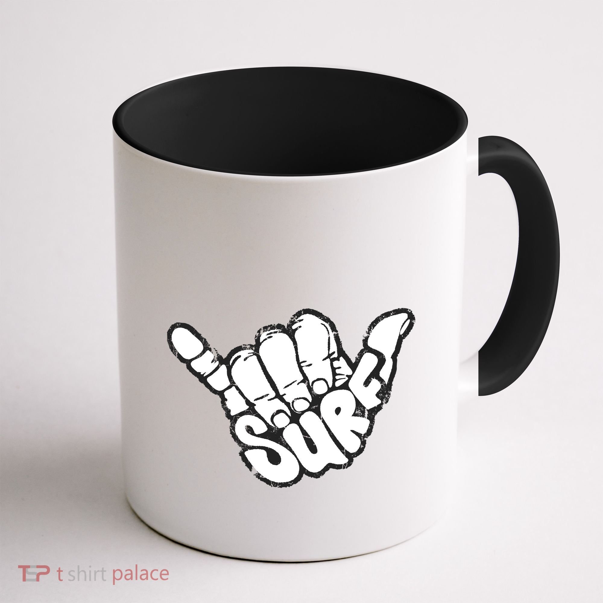 Surfing Hand Coffee Mug