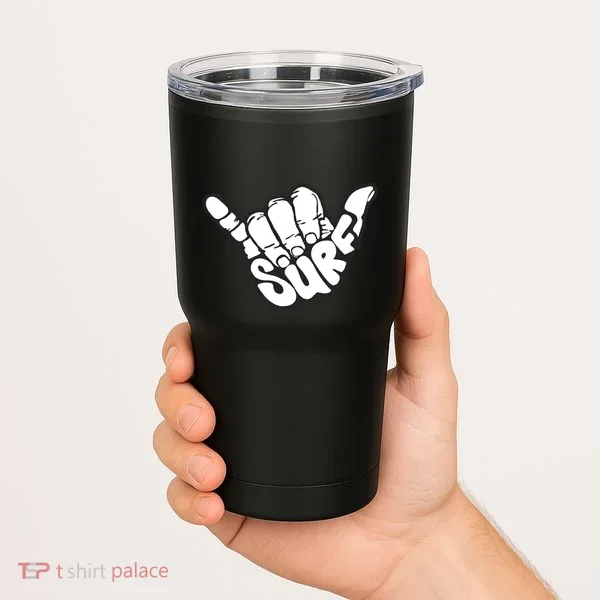 Surfing Hand Tumbler