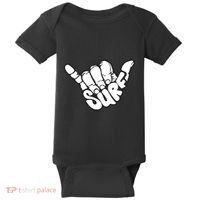 Surfing Hand Baby Bodysuit thumb 0