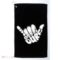 Surfing Hand Golf Towel thumb 0