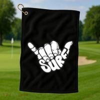 Surfing Hand Golf Towel thumb 1