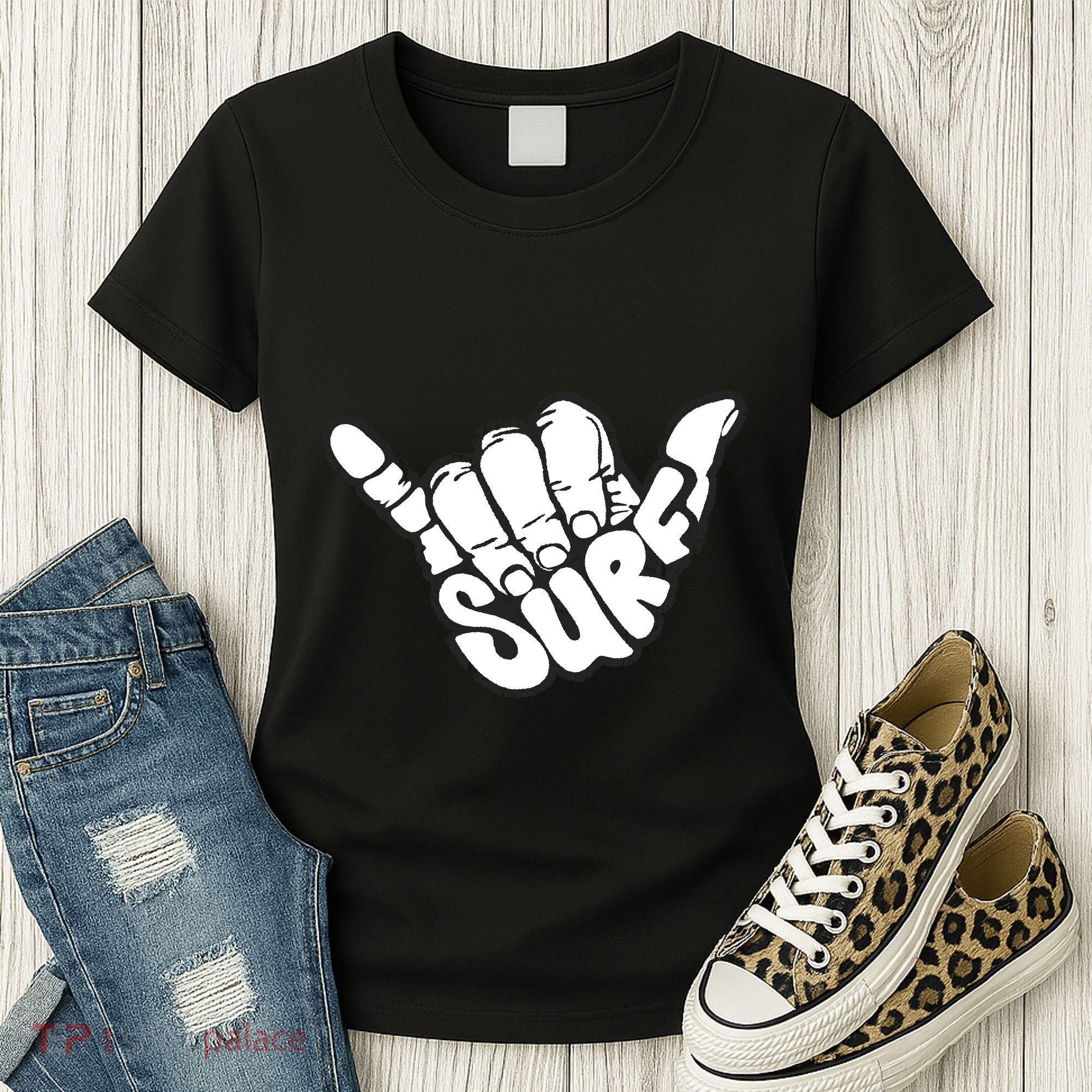 Surfing Hand Women's T-Shirt