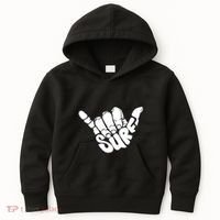 Surfing Hand Kids Hoodie thumb 0