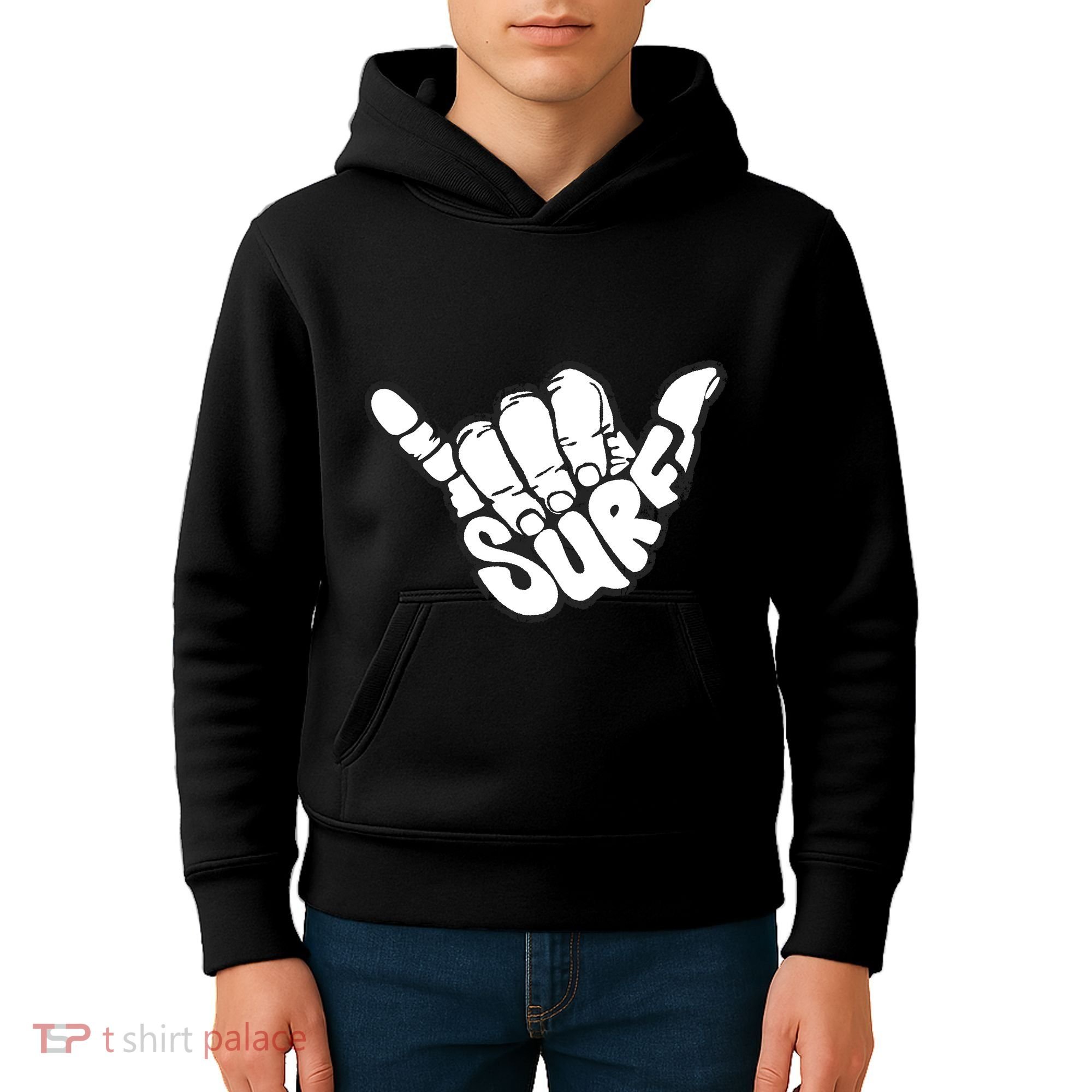 Surfing Hand Kids Hoodie