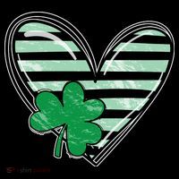 Shamrock Heart St Patrick Day Cute Ornament thumb 1