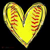 Softball Heart Softball Game Day Softball Mom Lovers Gift Coffee Mug thumb 5