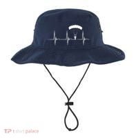Skydiving Heartbeat Skydiver Skydive EKG Pulse Jump Bucket Hat thumb 0