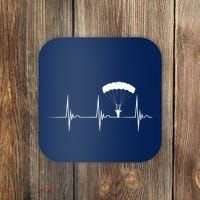 Skydiving Heartbeat Skydiver Skydive EKG Pulse Jump Coaster thumb 0