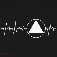 Sobriety Heartbeat Sober Recovery Abstinence AA NA Sweatshirt thumb 3