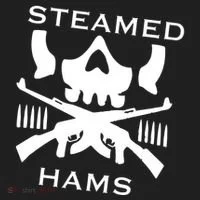 Steamed Hams Skull Guns Women's Sweatshirt thumb 2
