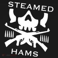 Steamed Hams Skull Guns Polo thumb 3