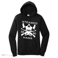 Steamed Hams Skull Guns Women's Hoodie thumb 0