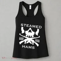 Steamed Hams Skull Guns Women's Tank Top thumb 3