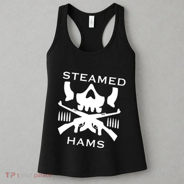 Steamed Hams Skull Guns Women's Tank Top