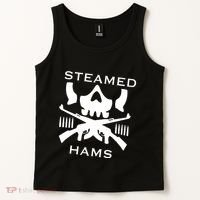 Steamed Hams Skull Guns Tank Top thumb 2
