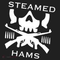 Steamed Hams Skull Guns Golf Towel thumb 3