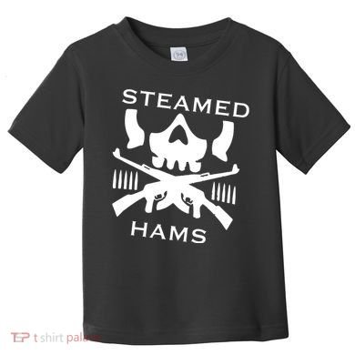 Steamed Hams Skull Guns Toddler T-Shirt