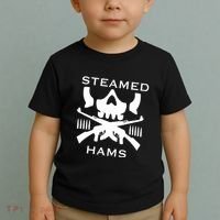 Steamed Hams Skull Guns Toddler T-Shirt thumb 2