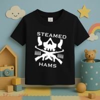 Steamed Hams Skull Guns Toddler T-Shirt thumb 3