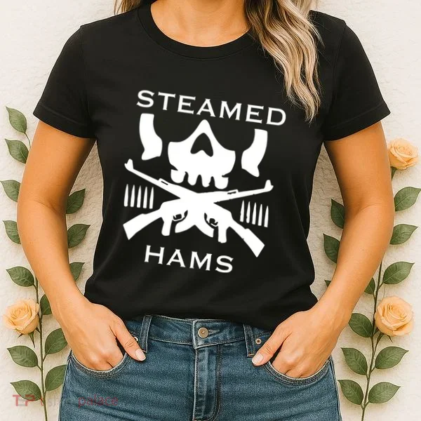 Steamed Hams Skull Guns Women's T-Shirt