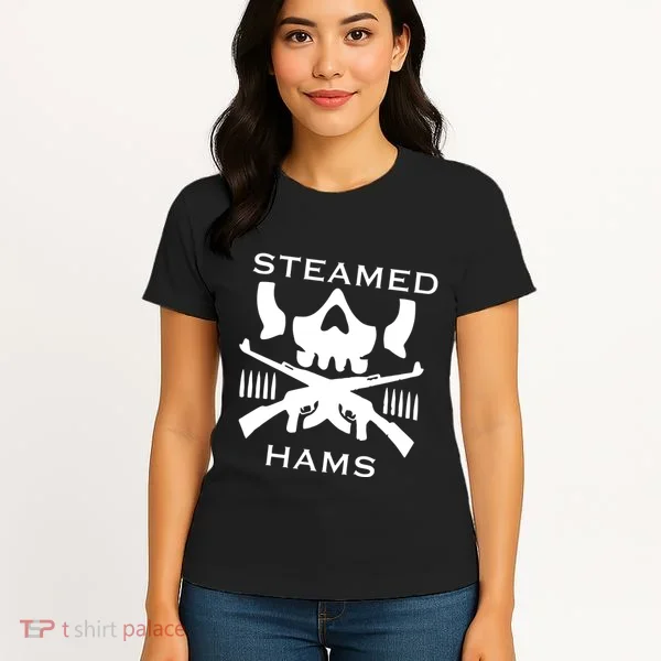 Steamed Hams Skull Guns Women's T-Shirt