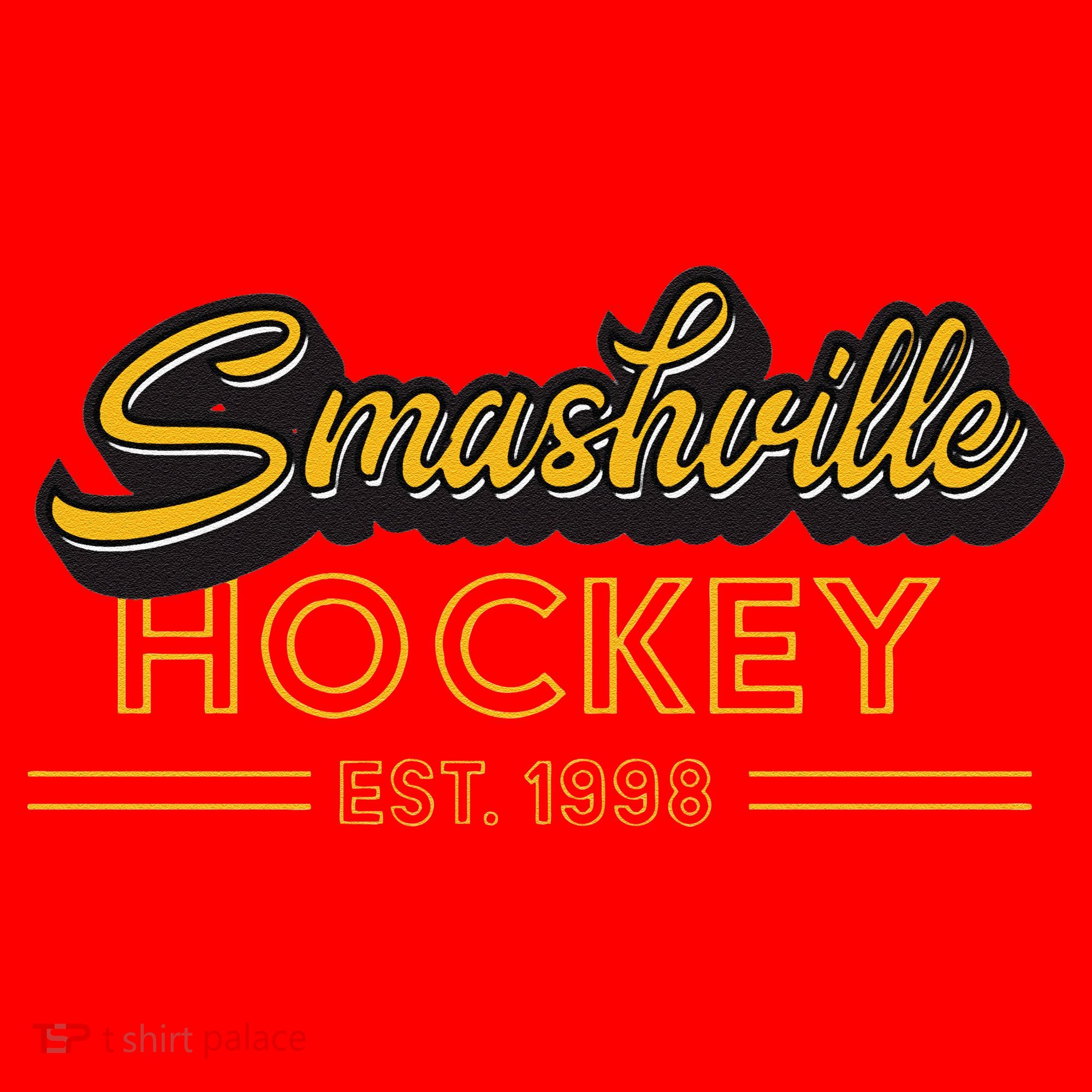 Smashville Hockey Santa Hat