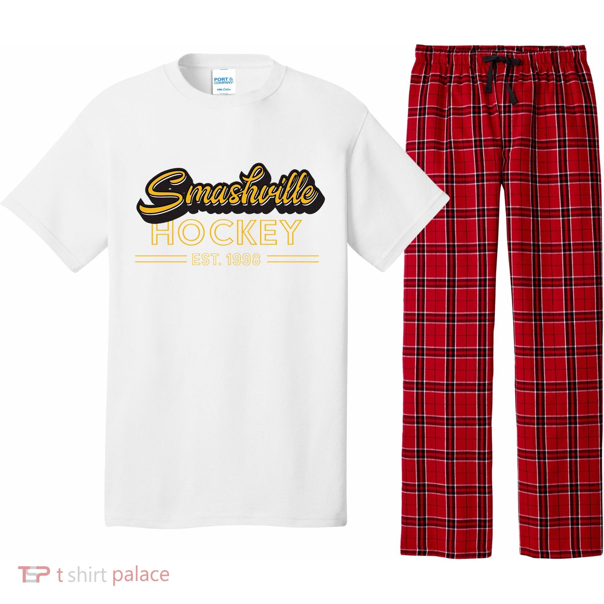 Smashville Hockey Pajama Set