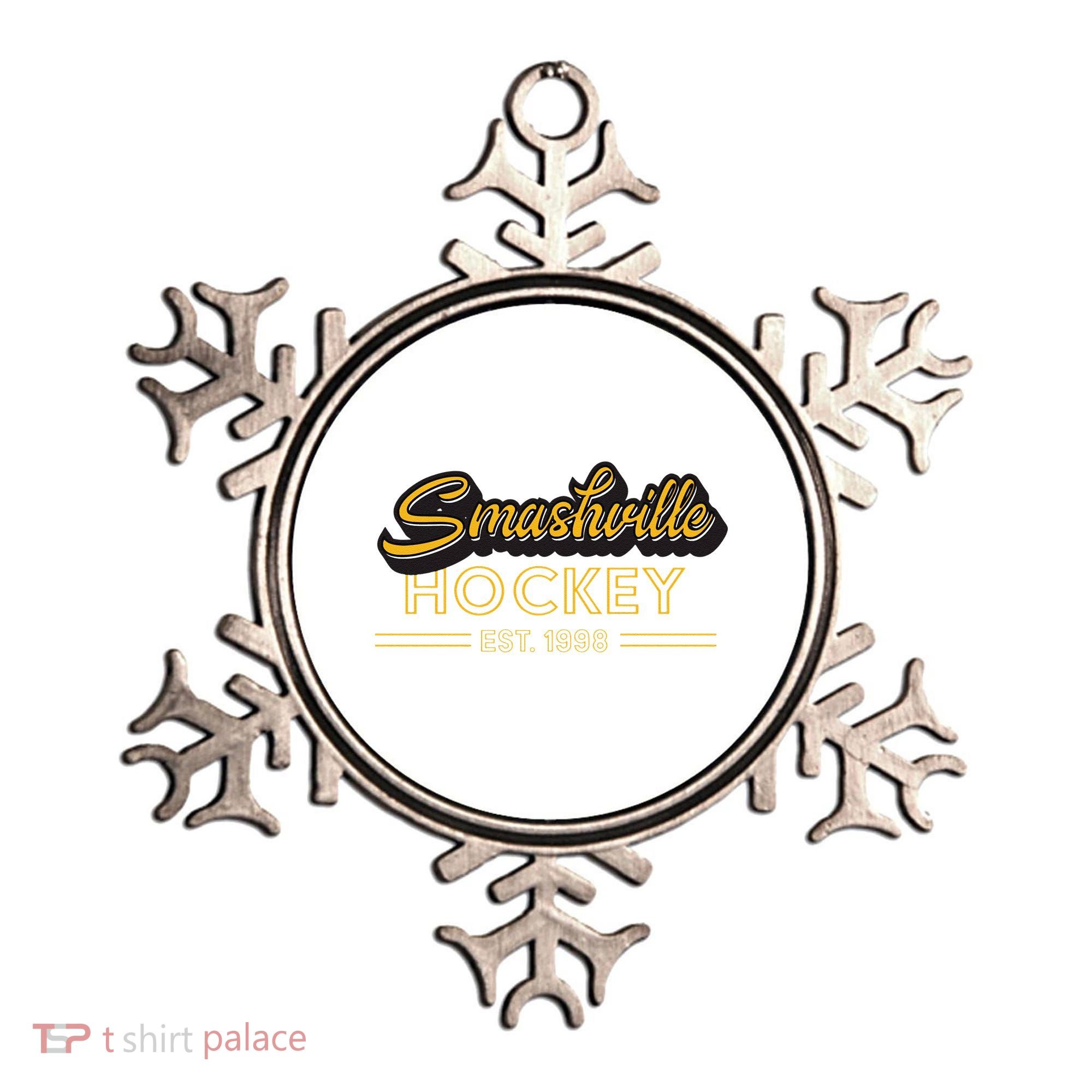 Smashville Hockey Ornament