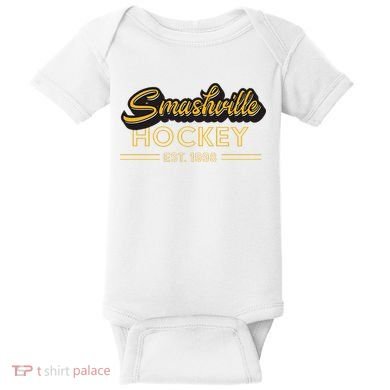 Smashville Hockey Baby Bodysuit