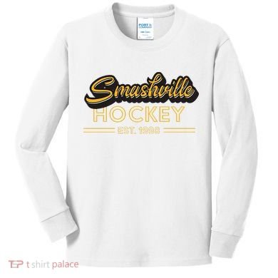 Smashville Hockey Kids Long Sleeve Shirt