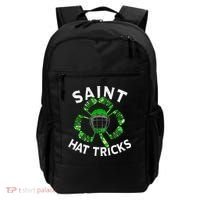 Saint Hattrick St Patrick's Day Hockey Hat Tricks Backpack thumb 0