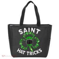 Saint Hattrick St Patrick's Day Hockey Hat Tricks Tote Bag thumb 0