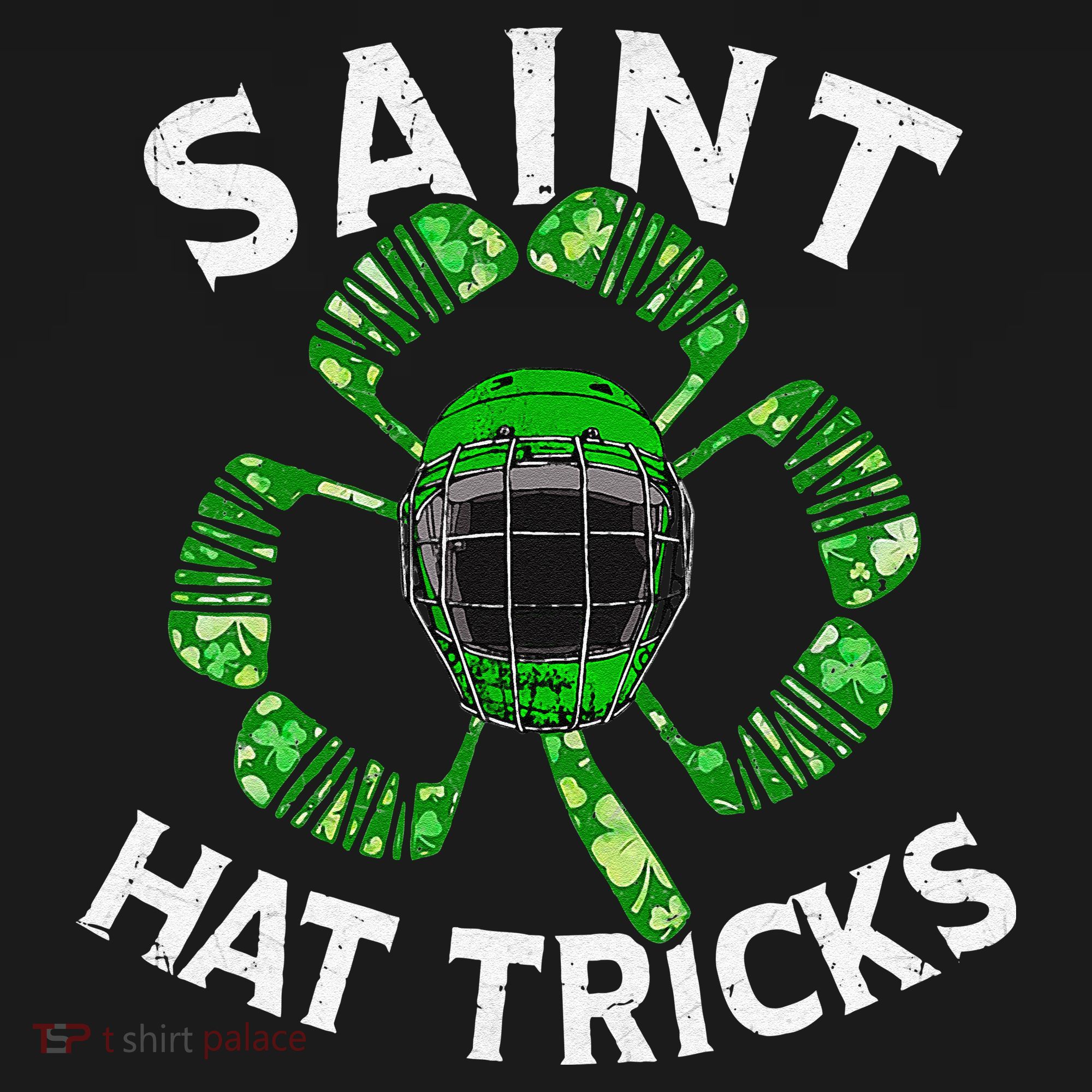 Saint Hattrick St Patrick's Day Hockey Hat Tricks Tote Bag