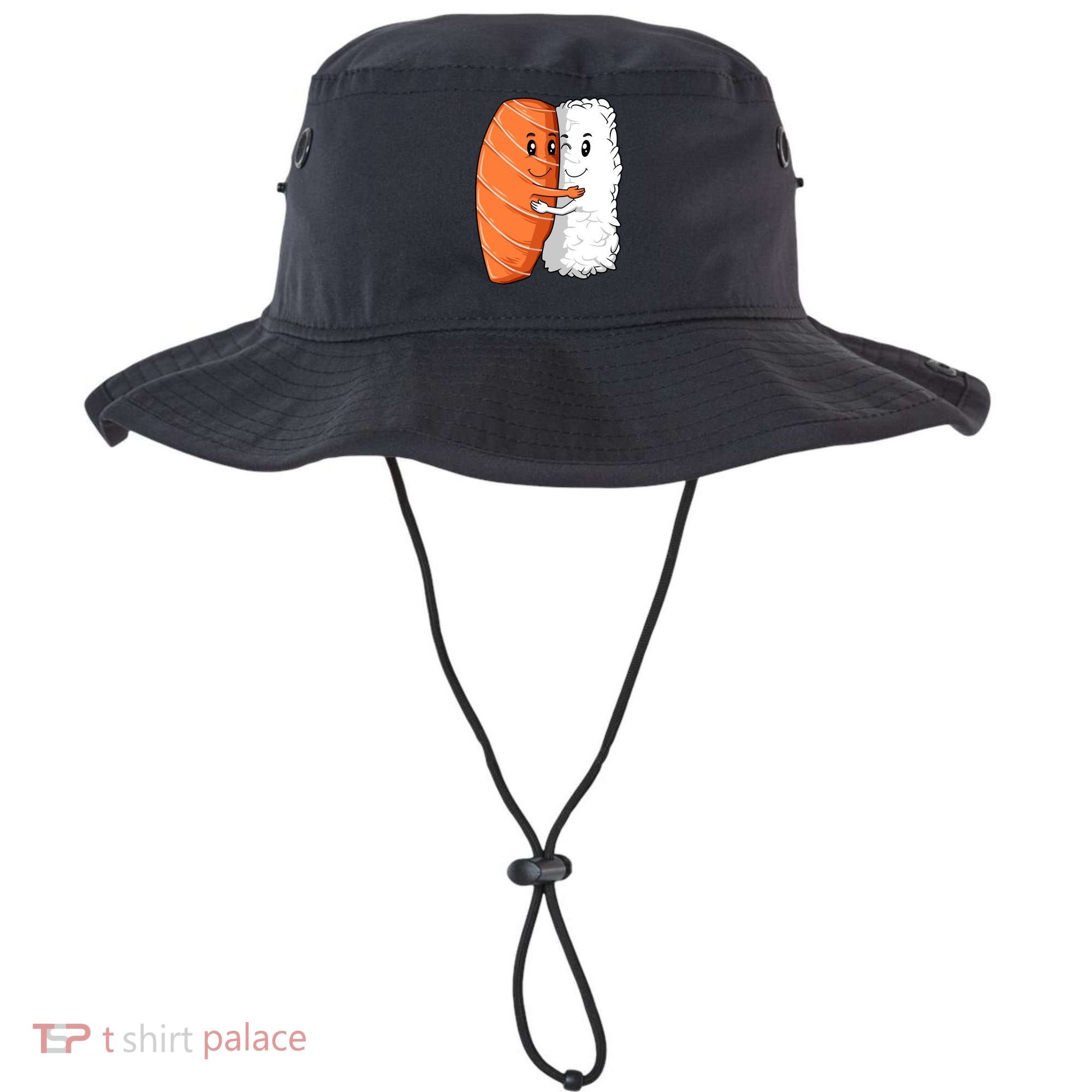Sushi Hug Sushi Lovers Sushi Hugging Rice Sushi Lovers Gift Bucket Hat