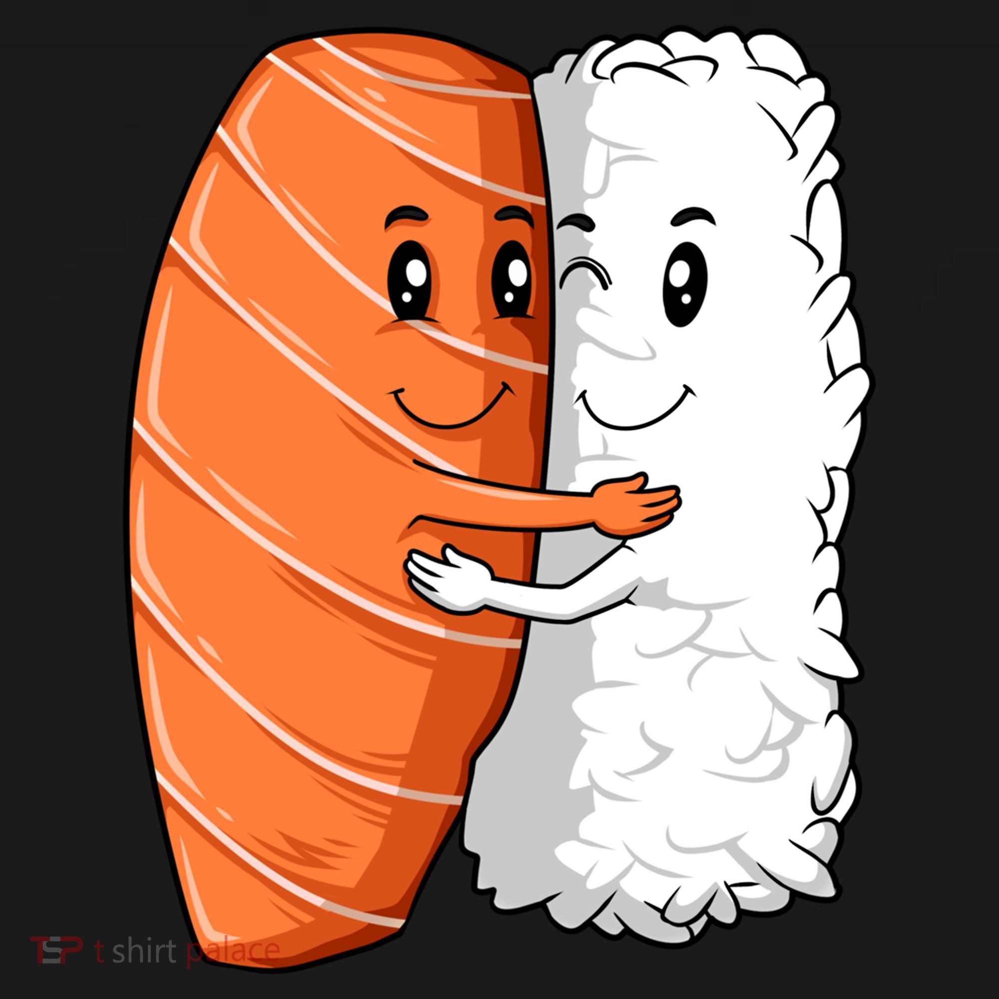 Sushi Hug Sushi Lovers Sushi Hugging Rice Sushi Lovers Gift Bucket Hat