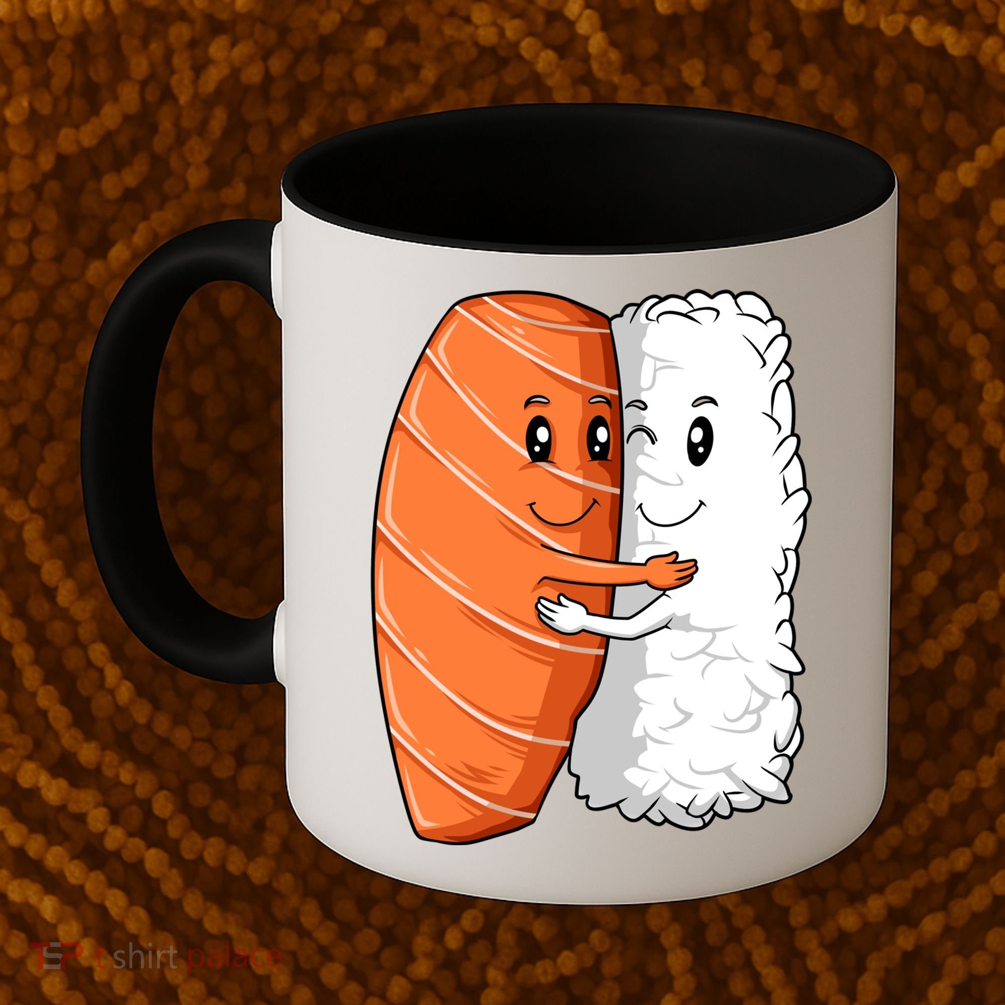 Sushi Hug Sushi Lovers Sushi Hugging Rice Sushi Lovers Gift Coffee Mug