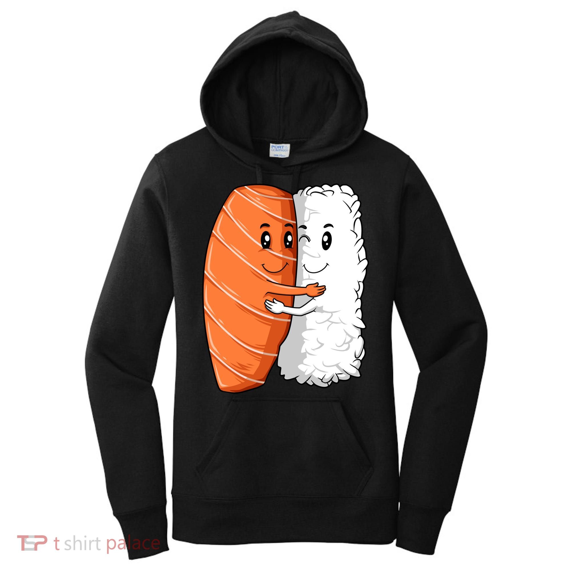 Sushi Hug Sushi Lovers Sushi Hugging Rice Sushi Lovers Gift Women's Hoodie