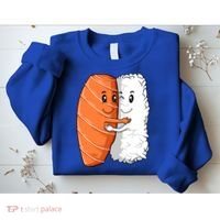 Sushi Hug Sushi Lovers Sushi Hugging Rice Sushi Lovers Gift Sweatshirt thumb 2