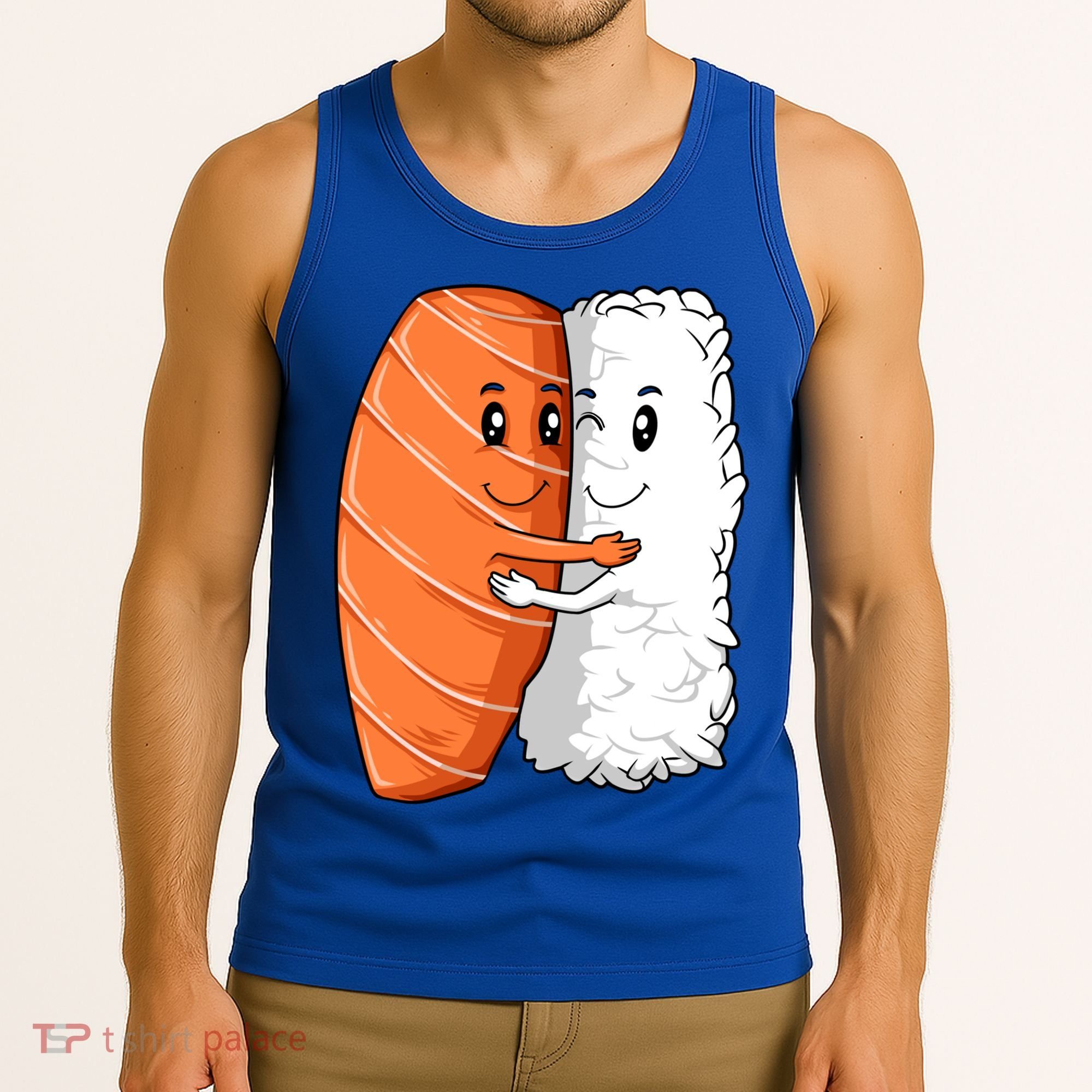Sushi Hug Sushi Lovers Sushi Hugging Rice Sushi Lovers Gift Tank Top
