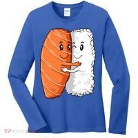 Sushi Hug Sushi Lovers Sushi Hugging Rice Sushi Lovers Gift Women's Long Sleeve Shirt thumb 0