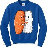Sushi Hug Sushi Lovers Sushi Hugging Rice Sushi Lovers Gift Kids Sweatshirt thumb 0