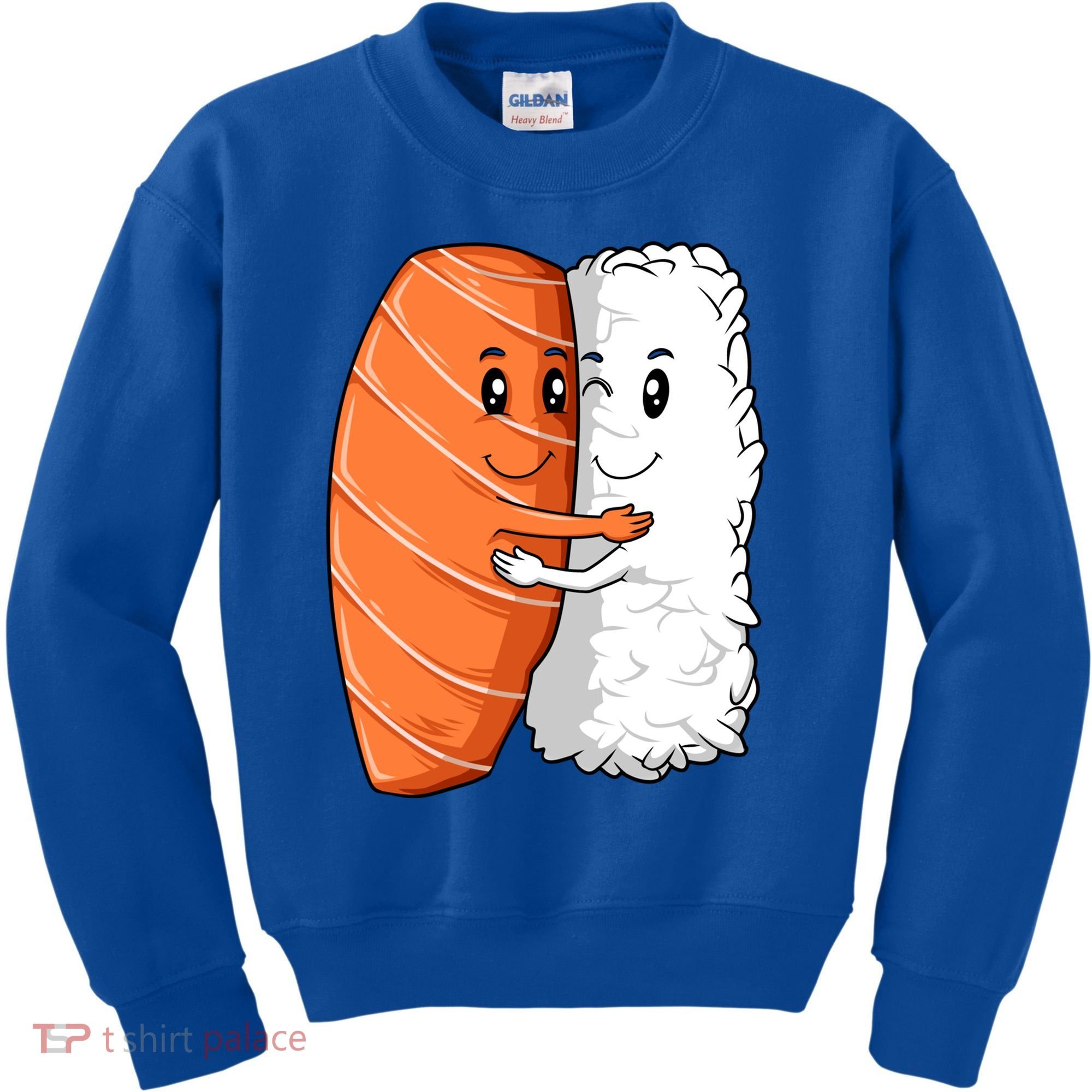 Sushi Hug Sushi Lovers Sushi Hugging Rice Sushi Lovers Gift Kids Sweatshirt