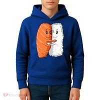 Sushi Hug Sushi Lovers Sushi Hugging Rice Sushi Lovers Gift Kids Hoodie thumb 4