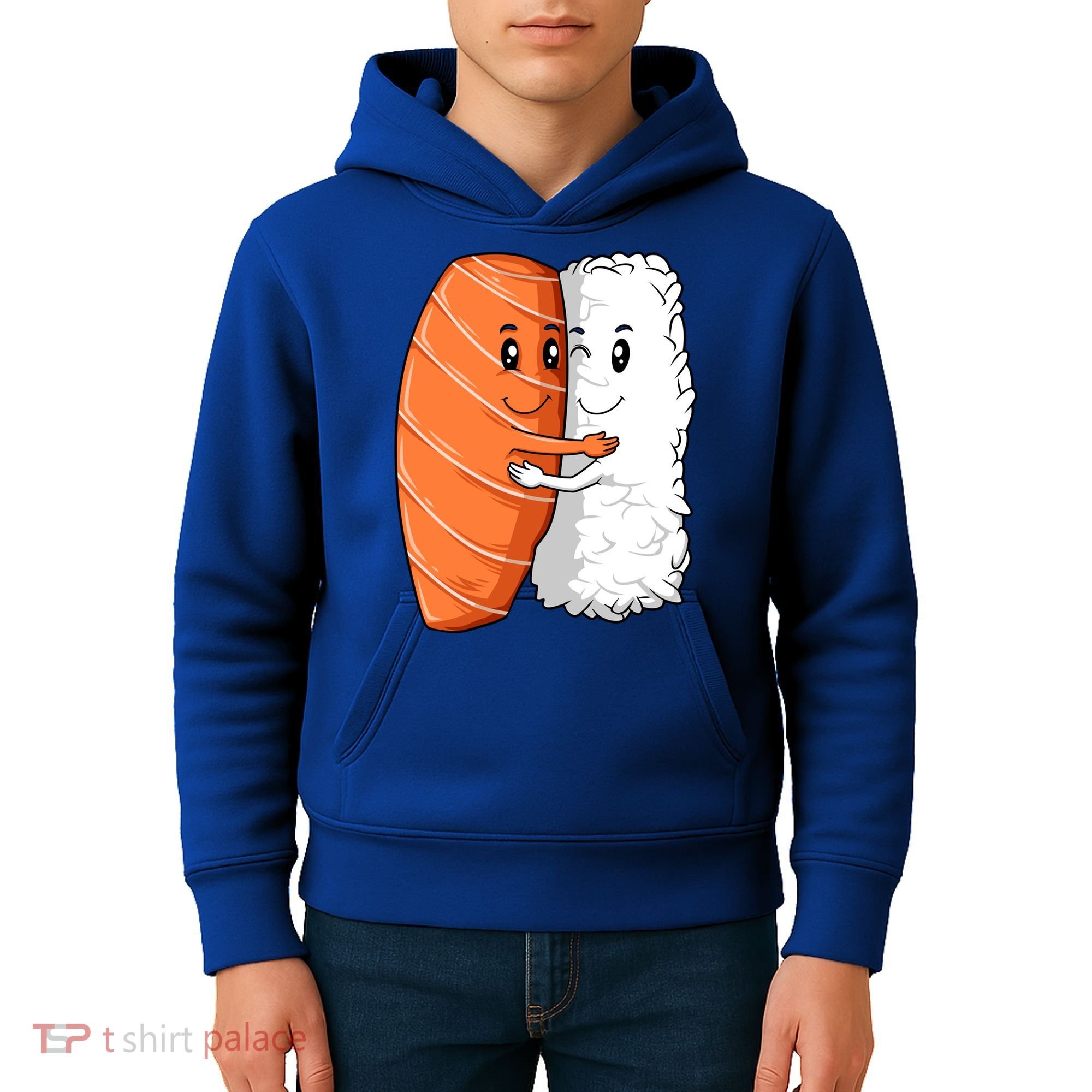 Sushi Hug Sushi Lovers Sushi Hugging Rice Sushi Lovers Gift Kids Hoodie