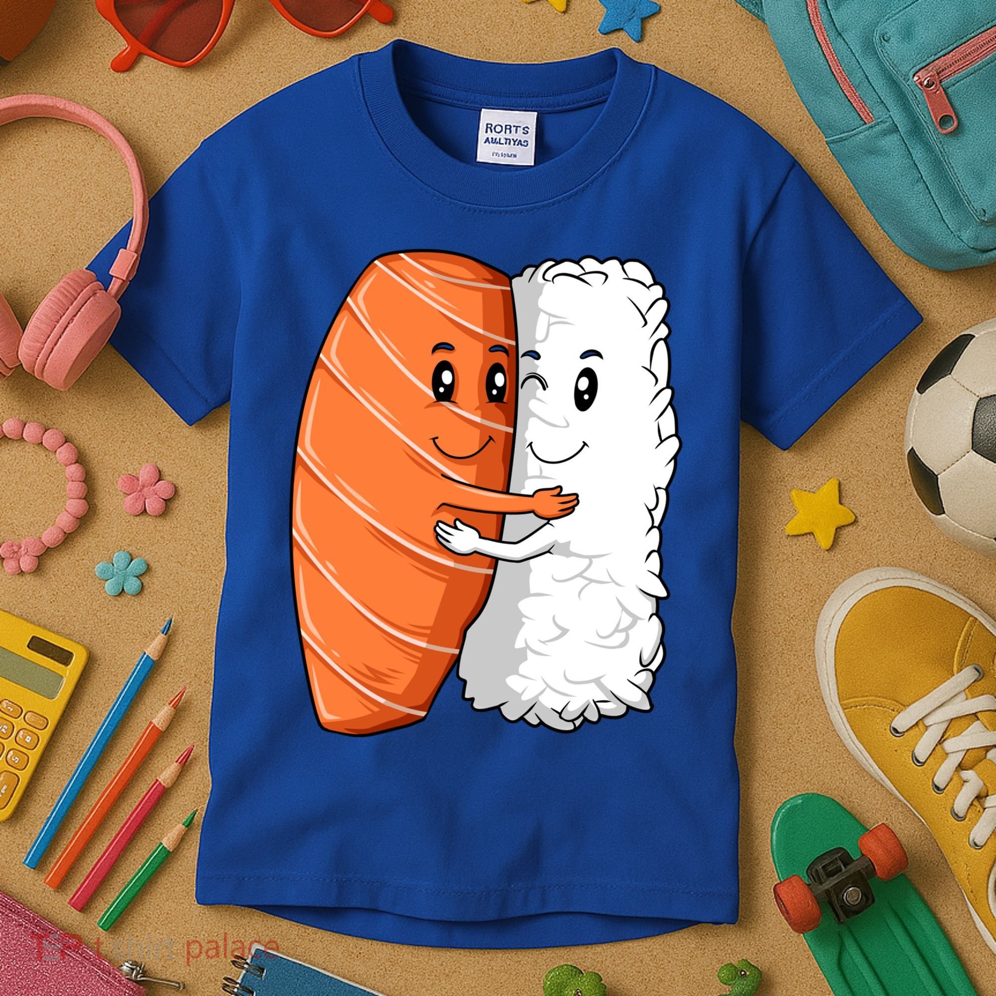 Sushi Hug Sushi Lovers Sushi Hugging Rice Sushi Lovers Gift Kids T-Shirt