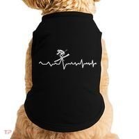 Skier Heartbeat Ski Instructor Winter Sport Skiing Ski Gift Doggie Tank thumb 0