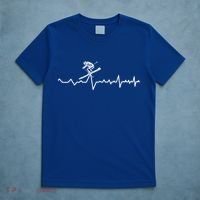Skier Heartbeat Ski Instructor Winter Sport Skiing Ski Gift T-Shirt thumb 5