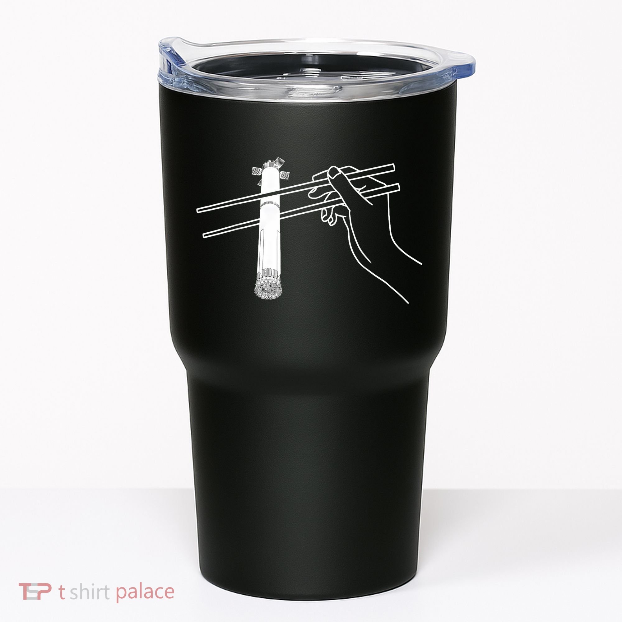Super Heavy Starship Booster 12 Chopsticks Tumbler