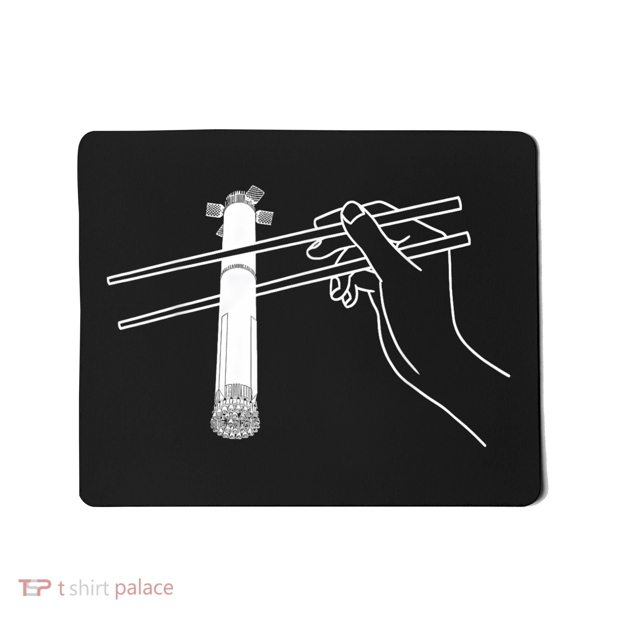 Super Heavy Starship Booster 12 Chopsticks Mousepad